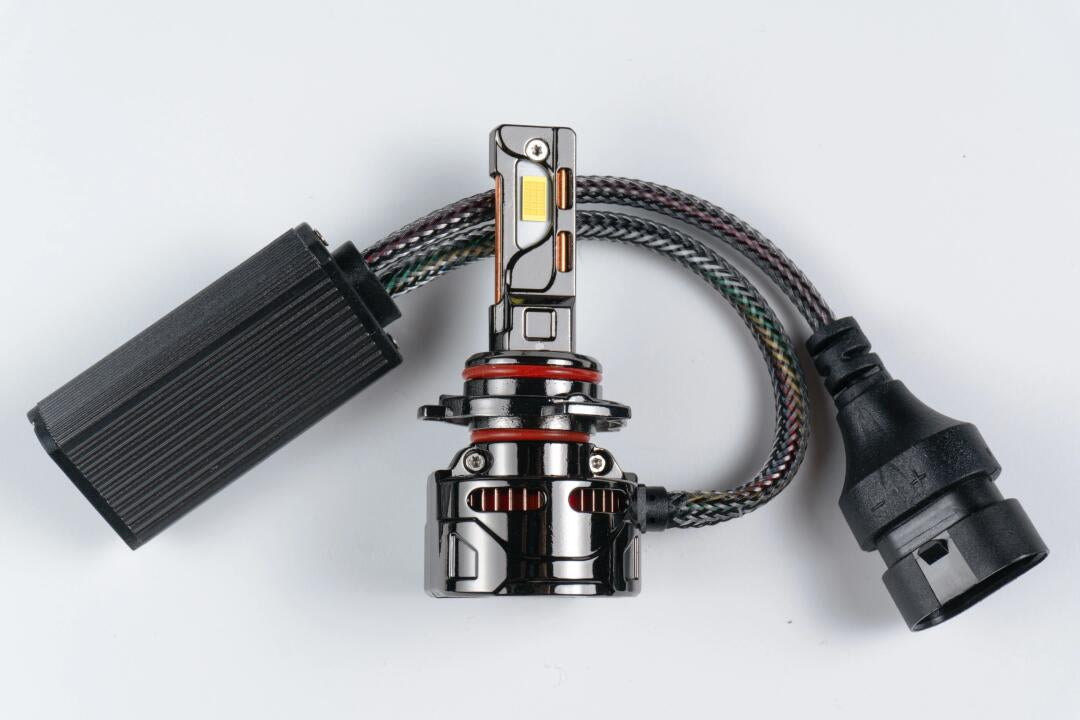 9005 Ultra-Bright LED Headlight Bulbs - 6000k Cool White, Plug & Play, Long-Lasting Performance