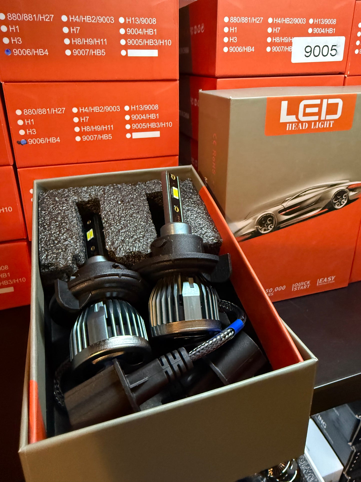 H13 18,000 lumens High performance LEDs
