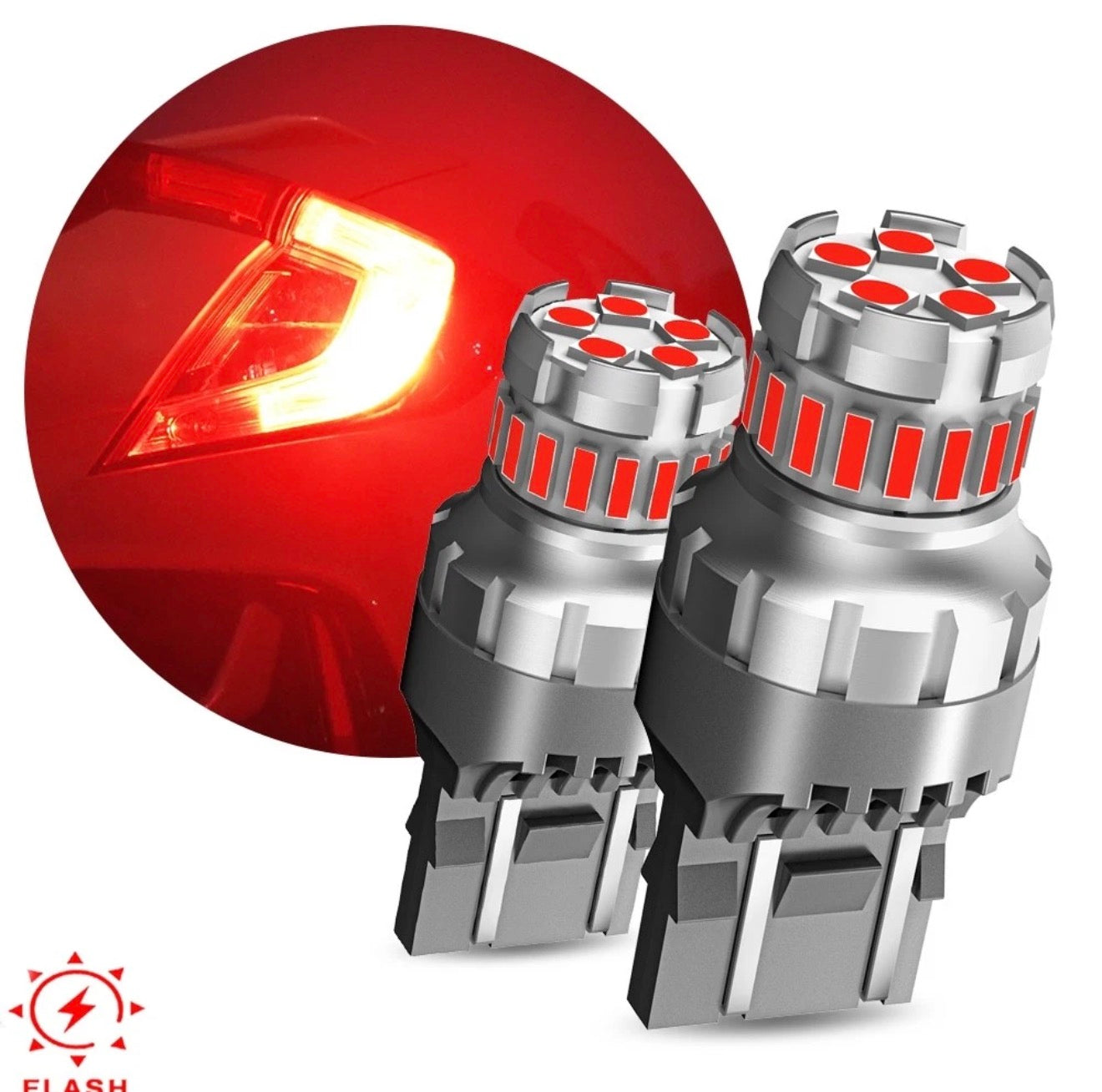 7443/7400 Red LED tail light